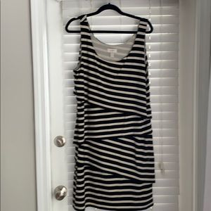 Loft sleeveless sheath dress